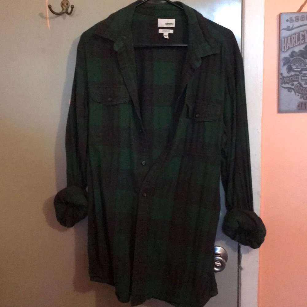 Long sleeve flannel